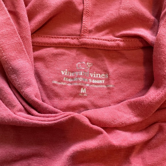 Vineyard Vines Kids Long Sleeve Tee - Coral - Picture 2 of 3
